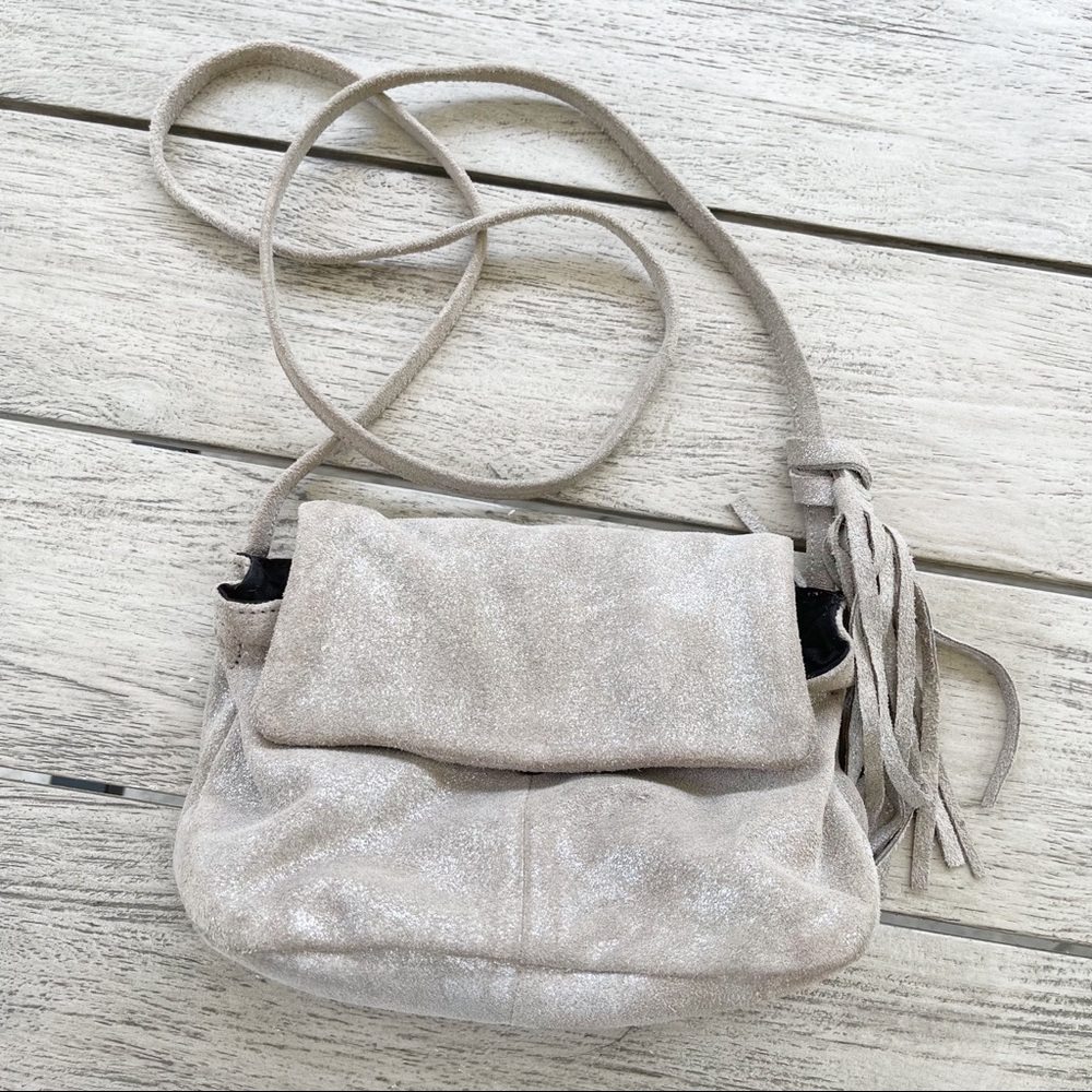 Day & Mood Sparkle Leather Crossbody Bag
